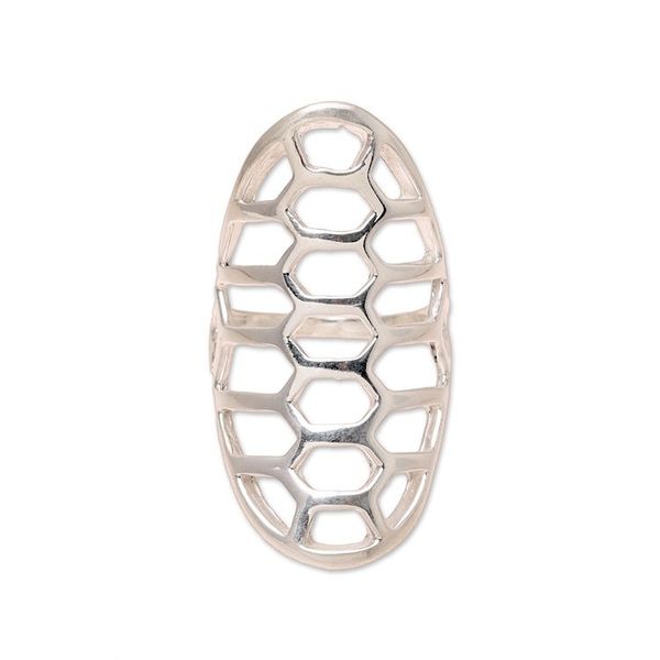 Alternate image for High-Polish Sterling Silver Cocktail Ring from India Appealing Glimmer