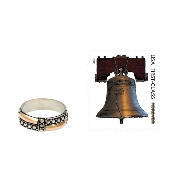 Alternate image for Balinese Artisan Crafted Gold Accent Ring Journey