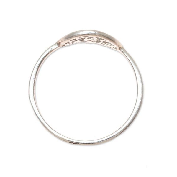 Alternate image for Tree-Themed Sterling Silver Band Ring from India Framed Tree