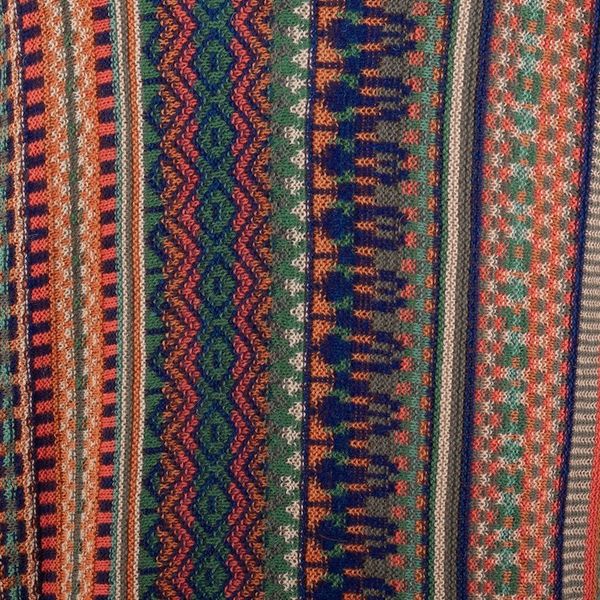 Alternate image for Geometric-Themed Knit Baby Alpaca Blend Pullover Sweater Earthy Threads
