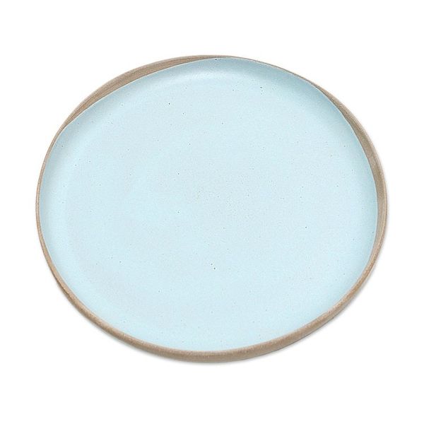 Alternate image for Artisan Crafted Round Ceramic Platter Blue Bounty