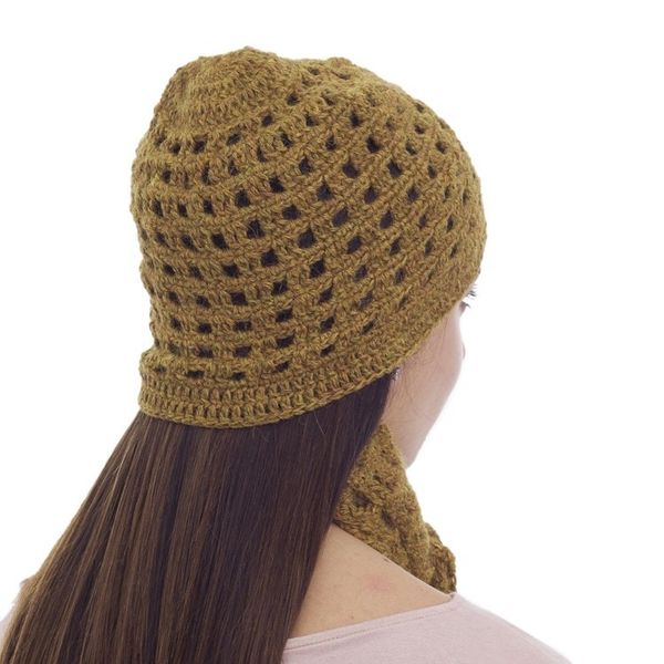 Alternate image for 100 alpaca scarf and hat Ochre Puzzles