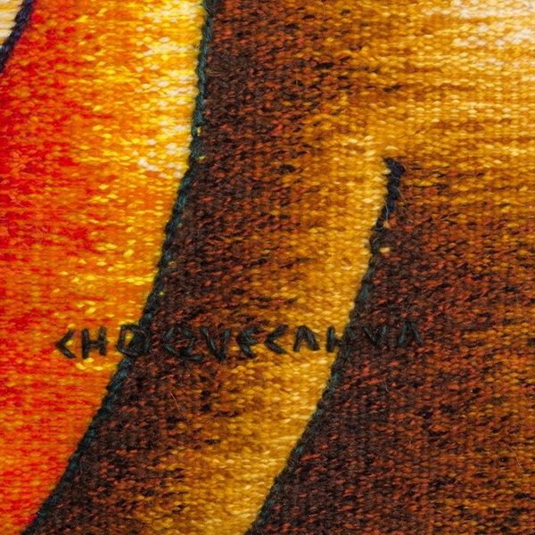 Alternate image for Alpaca Wool Tapestry from Peru Andean Rhythm