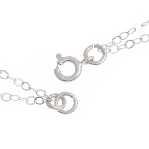 Alternate image for Heart-Shaped Sterling Silver Pendant Necklace from Peru Complementary Hearts