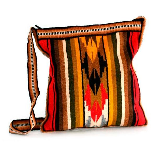 Alternate image for Hand Made Womens Alpaca Blend Shoulder Bag Andean Warmth