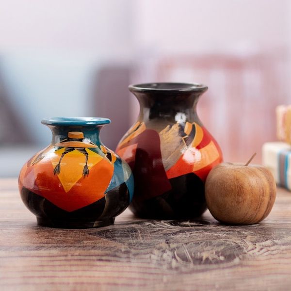 Alternate image for Ceramic vases Pair Rest Time
