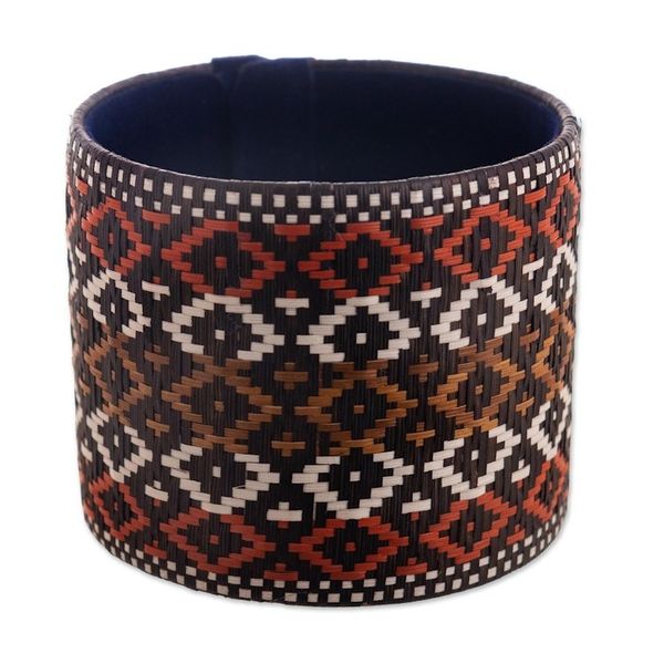 Alternate image for Artisan Crafted Wide Cuff Bracelet Dance of Gratitude