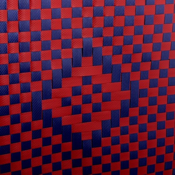 Alternate image for Red and Blue Recycled Tote Crafts Fair