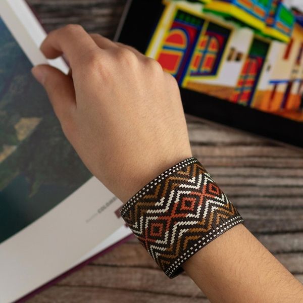 Alternate image for Handmade Brown Natural Fiber Bracelet Mountain Overlook