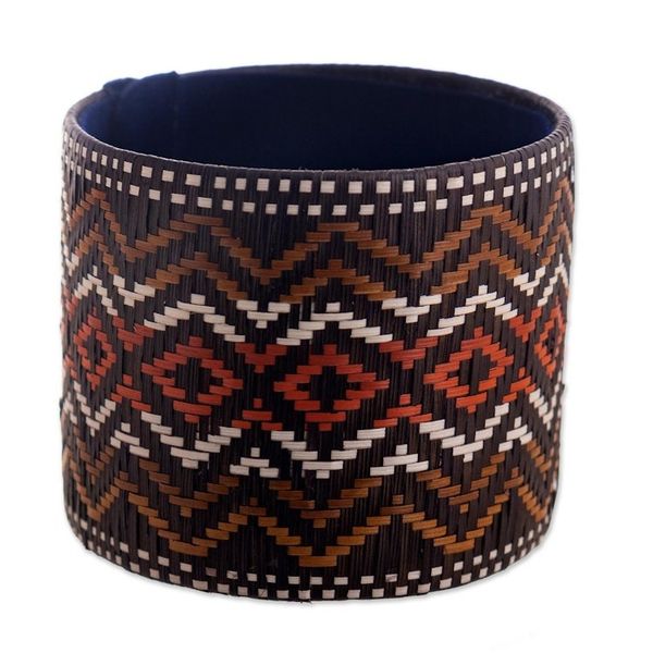 Alternate image for Handmade Brown Natural Fiber Bracelet Mountain Overlook
