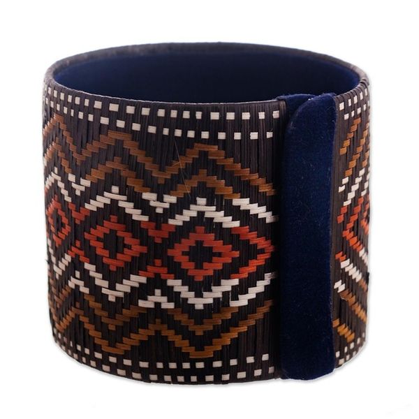 Alternate image for Handmade Brown Natural Fiber Bracelet Mountain Overlook