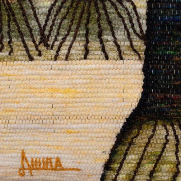 Alternate image for Large Wool Nature-Themed Tapestry Natural Beauty