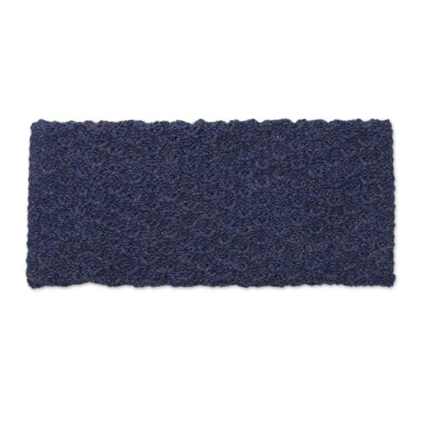 Alternate image for Wave Pattern 100 Baby Alpaca Headband in Blue from Peru Passionate Waves in Blue