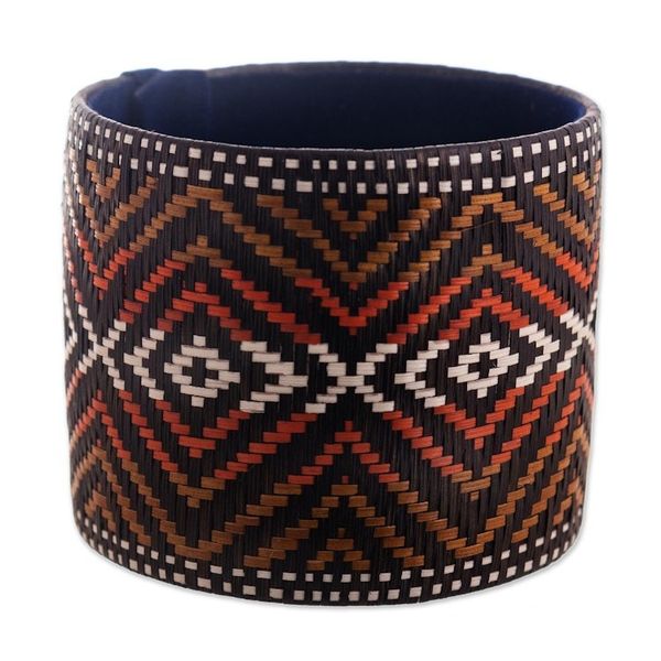 Alternate image for Handwoven Wide Cuff Bracelet Powerful Source