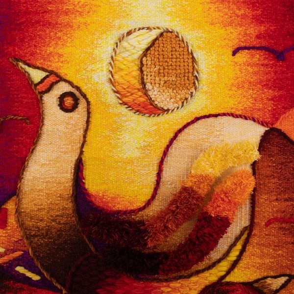 Alternate image for Handloomed Bird Motif Tapestry Peruvian Birds