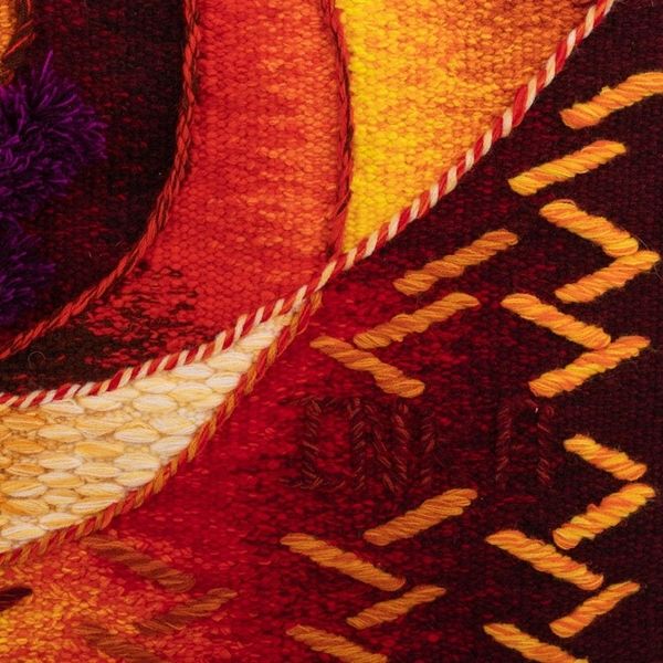 Alternate image for Handloomed Bird Motif Tapestry Peruvian Birds