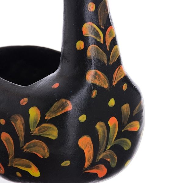 Alternate image for Black Ceramic Llama Figurine from Peru Black Llamita