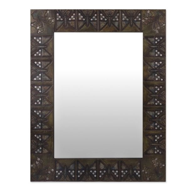 Alternate image for Inca Inspired Wall Mirror Cusco Butterfly