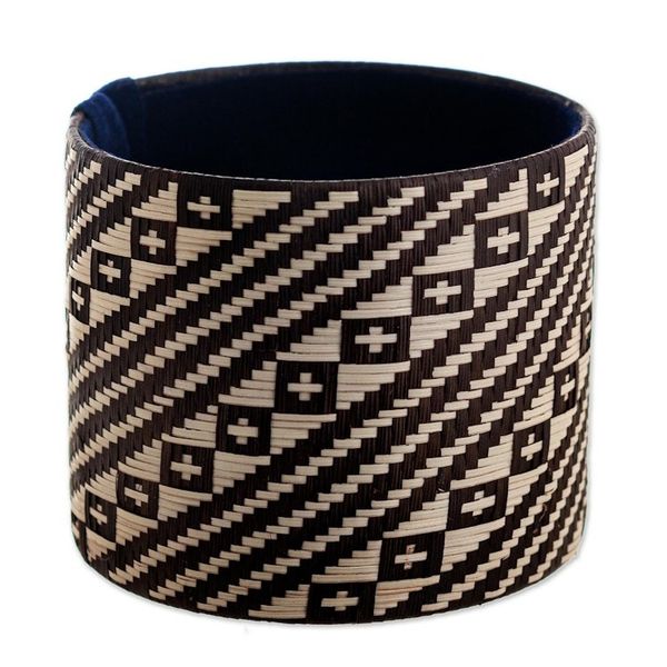Alternate image for Wide Natural Fiber Cuff Bracelet The Way of the Cross