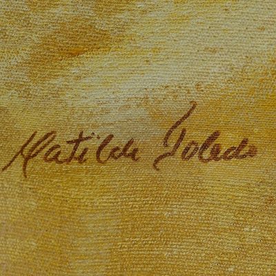 Alternate image for Still Life Acrylic Painting of Grapes Wine Jug and Cheese Wine and Etc