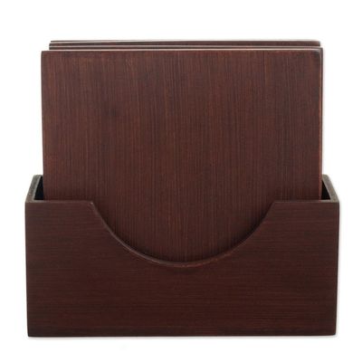 Alternate image for Floral Coasters from Peru Set of 4 Garden Glory