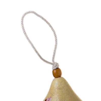 Alternate image for Dried Gourd Bird Nesting Place with Garden Flowers Sunlight Garden