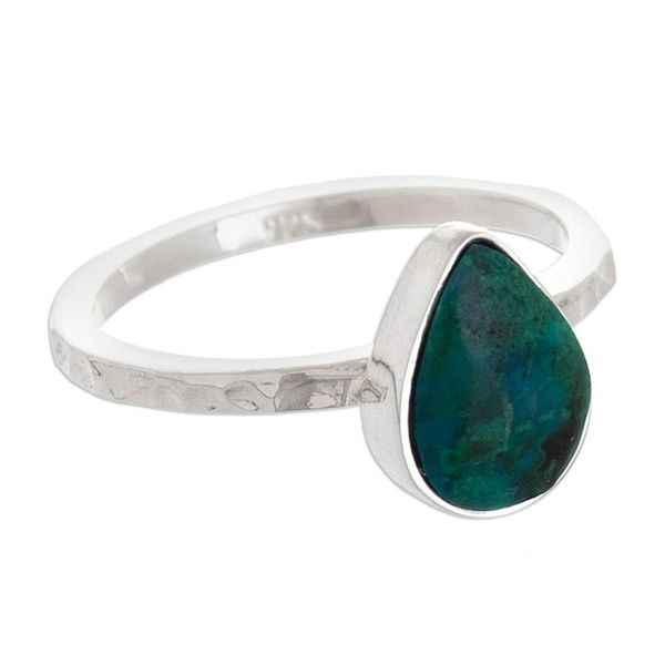 Alternate image for Natural Chrysocolla Ring Andes Dew