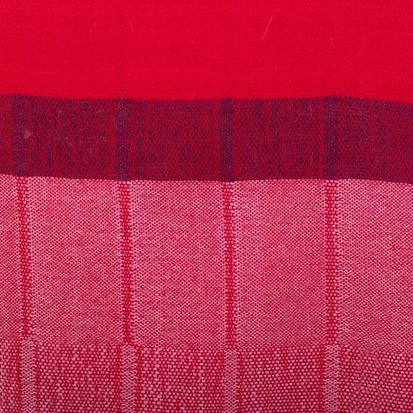 Alternate image for Soft 100 Baby Alpaca Shawl Handwoven in Pink and Fuchsia Life in Rose