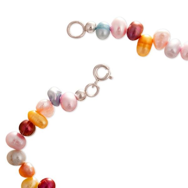 Alternate image for Handmade Cultured Pearl Beaded Bracelet in a Spring Palette Pond Fantasy