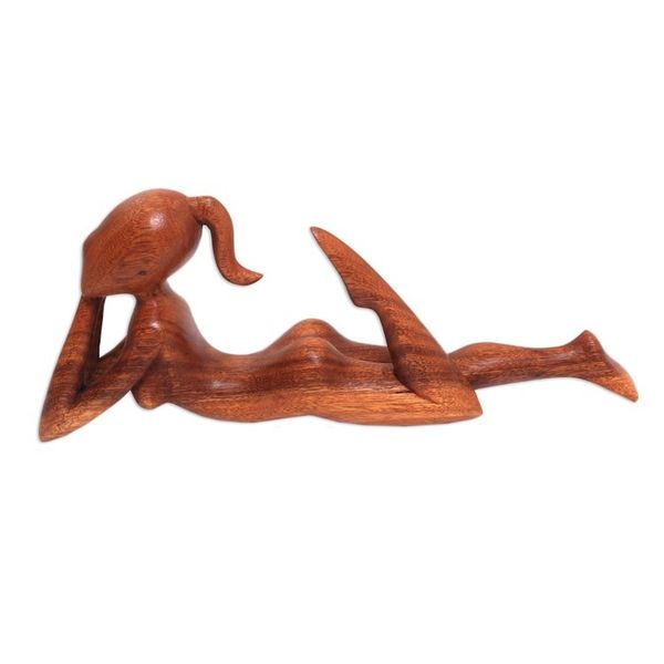 Alternate image for Female Nude Statuette Daydreamer