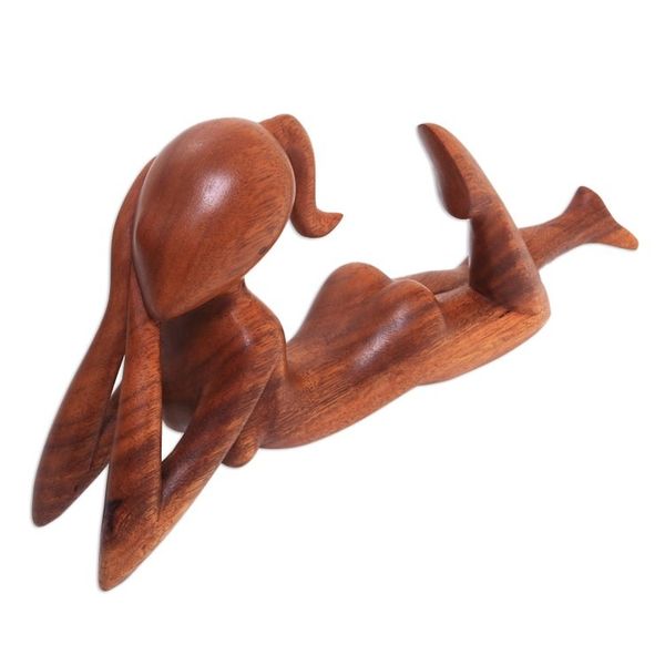 Alternate image for Female Nude Statuette Daydreamer