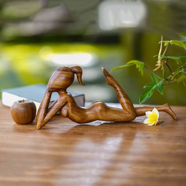 Alternate image for Female Nude Statuette Daydreamer