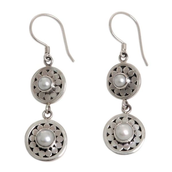 Alternate image for Pearl drop earrings Sunny Days