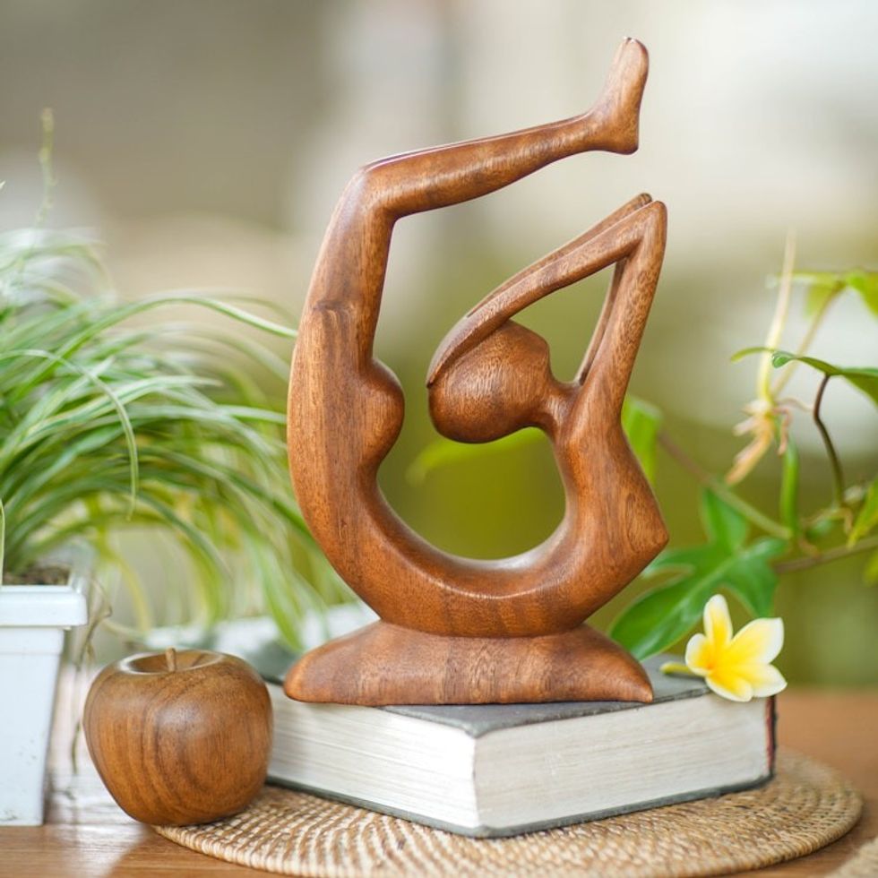 Wood sculpture 'Gymnastic Arch'