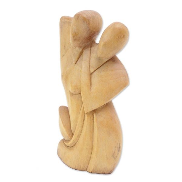Alternate image for Crocodile Wood Romantic Sculpture Tender Love