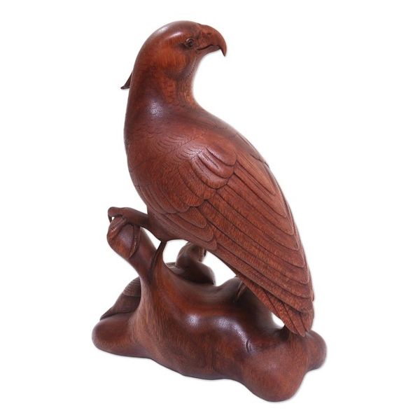 Alternate image for Wood statuette Mother Hawk