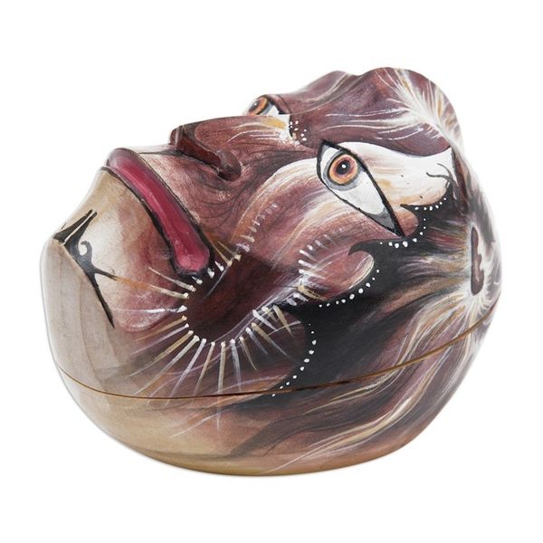 Alternate image for Jewelry box Graceful Monkeys Head II