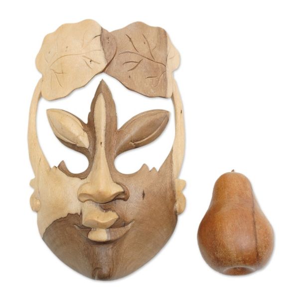 Alternate image for Wood mask Water Lily Princess