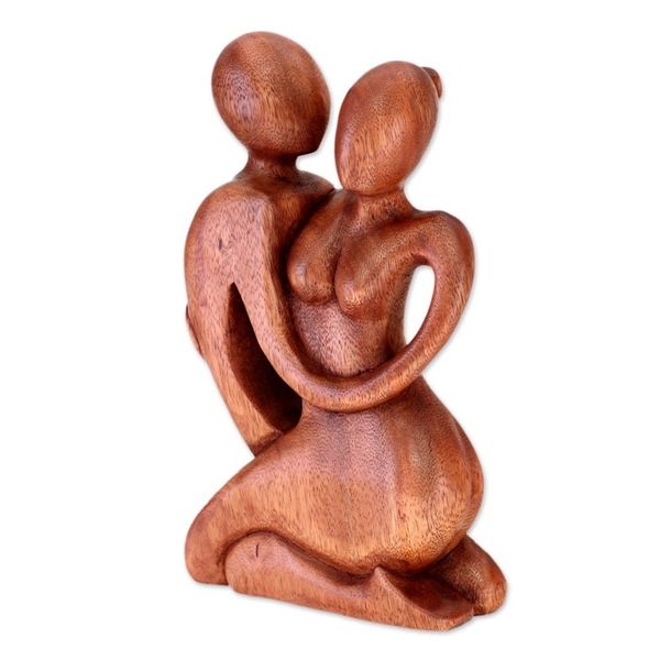 Alternate image for Romantic Wood Sculpture Beside Me