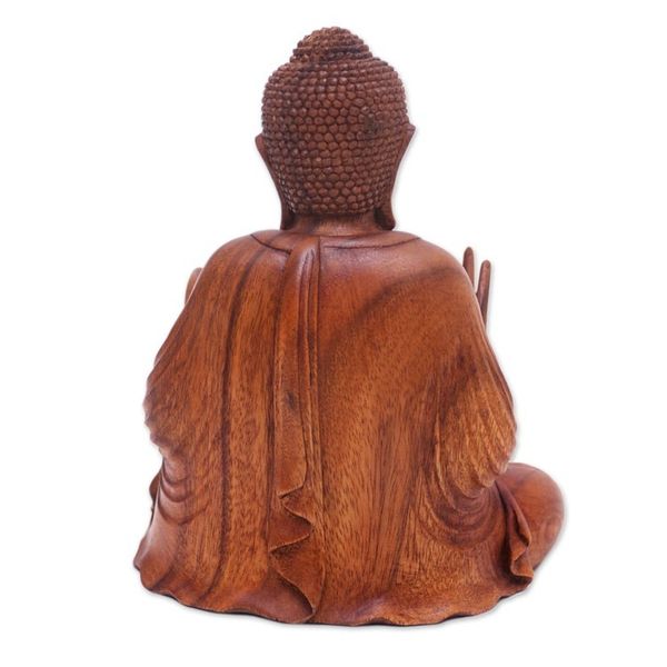 Alternate image for Suar Wood Sculpture Buddhas Lesson