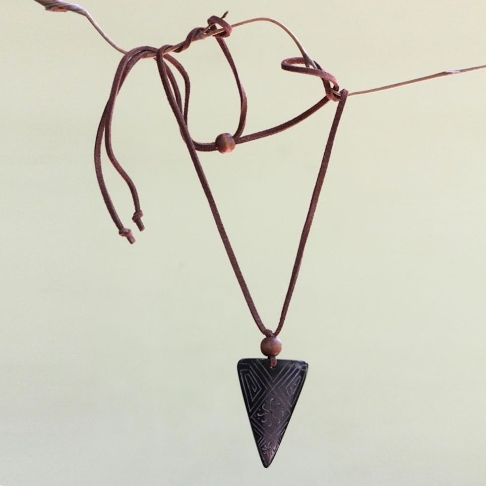 Fair Trade Pendant Necklace 'Starlight Dimension'