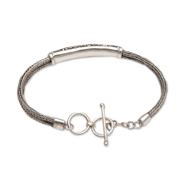 Alternate image for Sterling Silver and Gold Accent Chain Bracelet Majapahit Princess