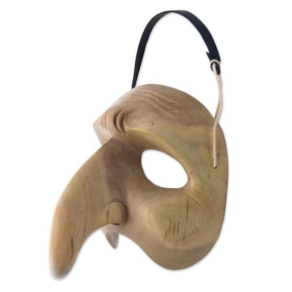 Alternate image for Wood mask Long Nosed Clown