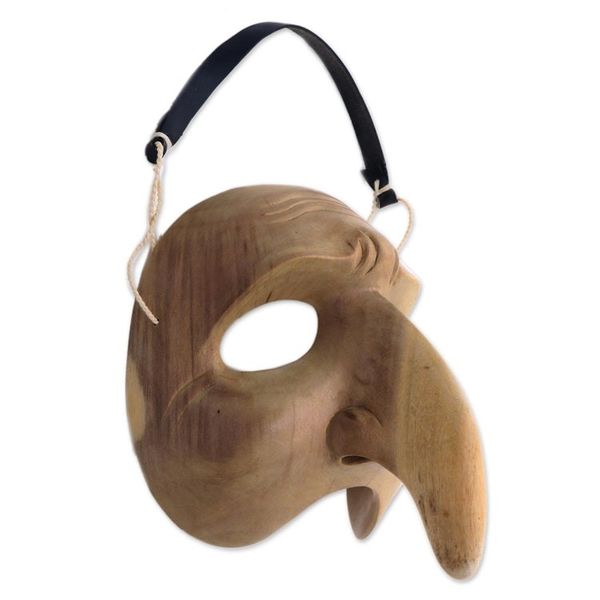 Alternate image for Wood mask Long Nosed Clown