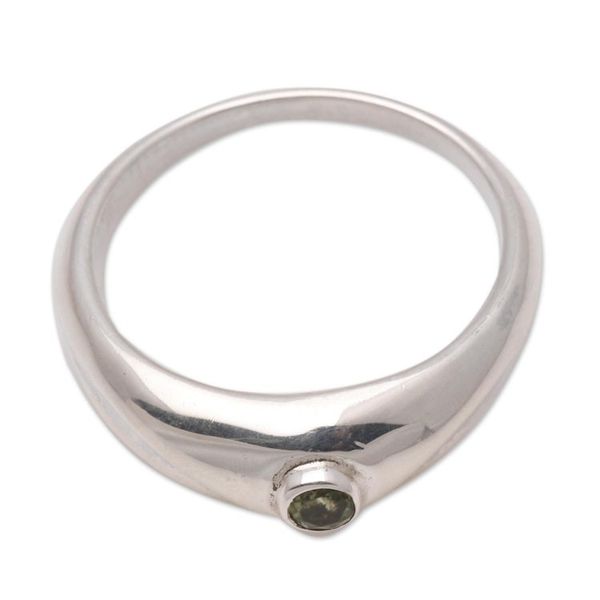 Alternate image for Peridot And Sterling Silver Ring A Promise