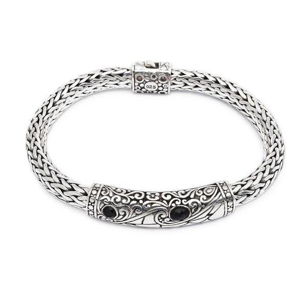 Alternate image for Mens Sterling Silver Handmade Bracelet Splendid Dragon