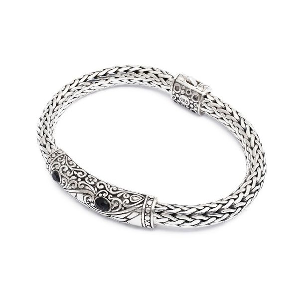 Alternate image for Mens Sterling Silver Handmade Bracelet Splendid Dragon