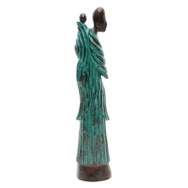 Alternate image for Handmade Wood Sculpture Love My Baby