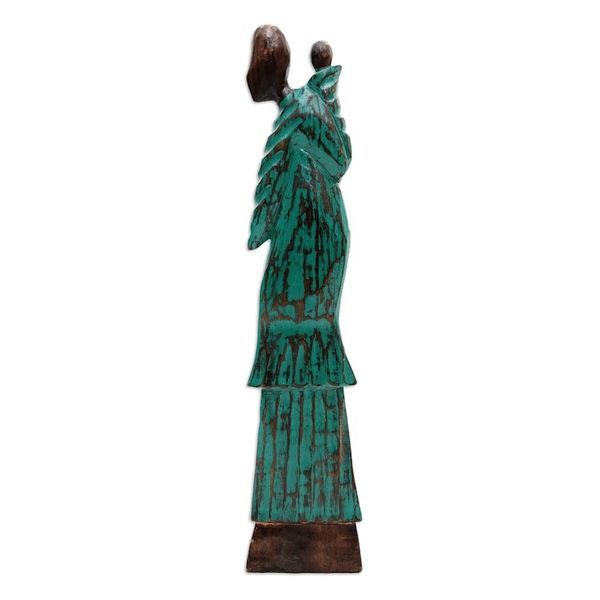 Alternate image for Handmade Wood Sculpture Love My Baby