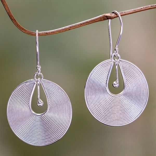 Alternate image for Sterling Silver Dangle Earrings Idea